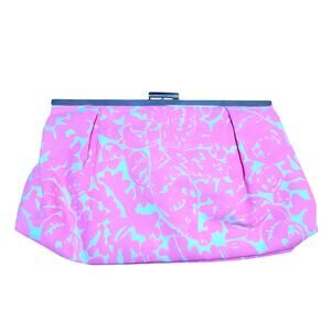 Lilly Pulitzer Palmella Printed Clutch Cosmo Pink